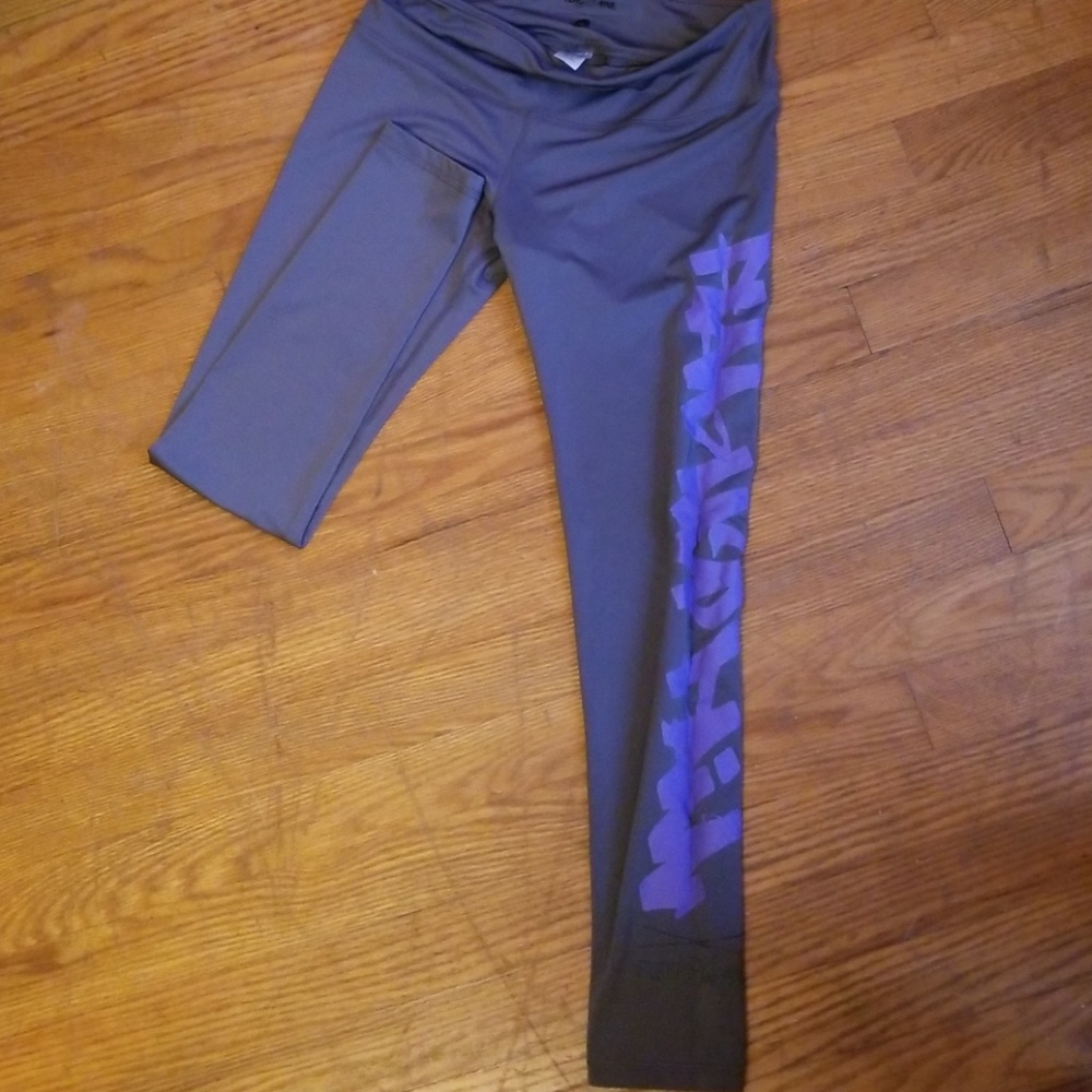 Grey/purple flag not fail leggings